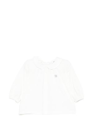 t-shirt in cotne bianco DOUUOD KIDS | DY8000Z3708101